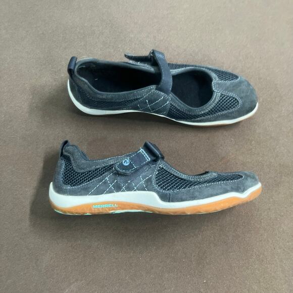 Merrell Lorelei Leather & Mesh Casual Mary Jane Style Sneaker Shoe Size 7.5 - Picture 9 of 12